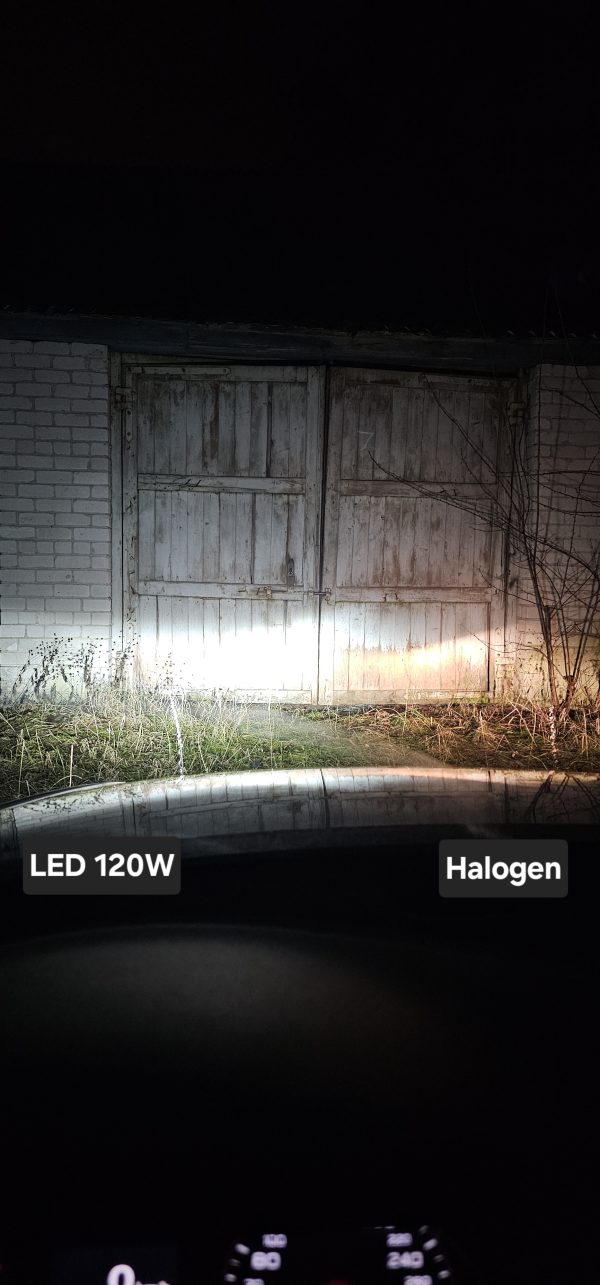 LED H7 1200W Lemputės +400% + DOVANA - Image 3